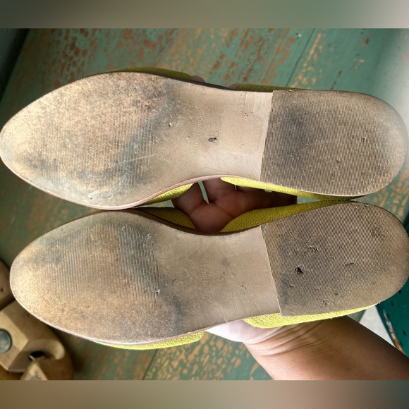 Madewell Women’s  Flat Shoes / Olive green/ Size 8 - Picture 6 of 8